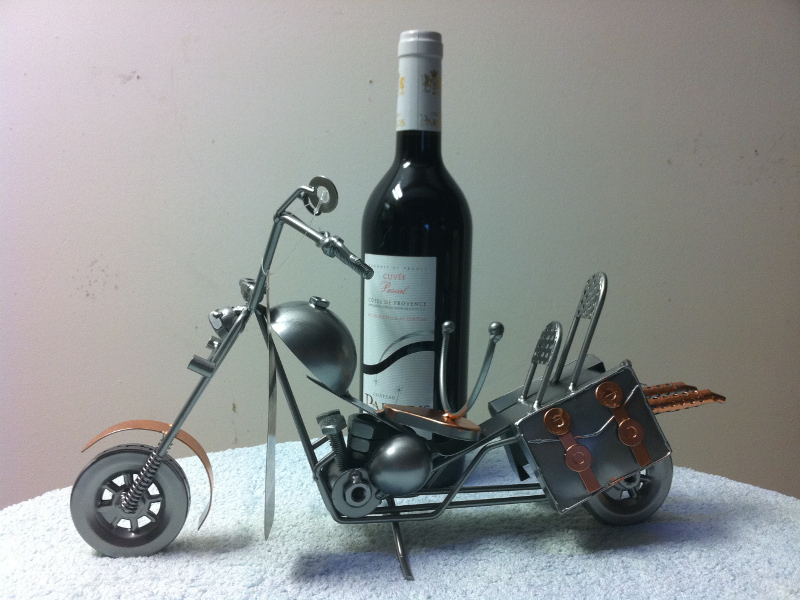 Porte Bouteille De Vin Moto